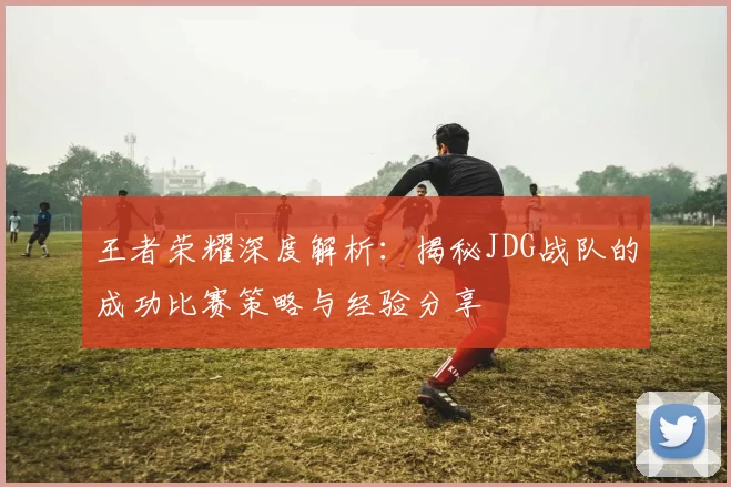 王者荣耀深度解析：揭秘JDG战队的成功比赛策略与经验分享